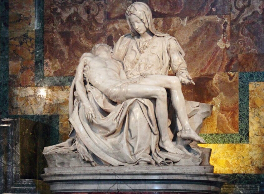 Michelangelo Pieta - Saint Peter's Basilica