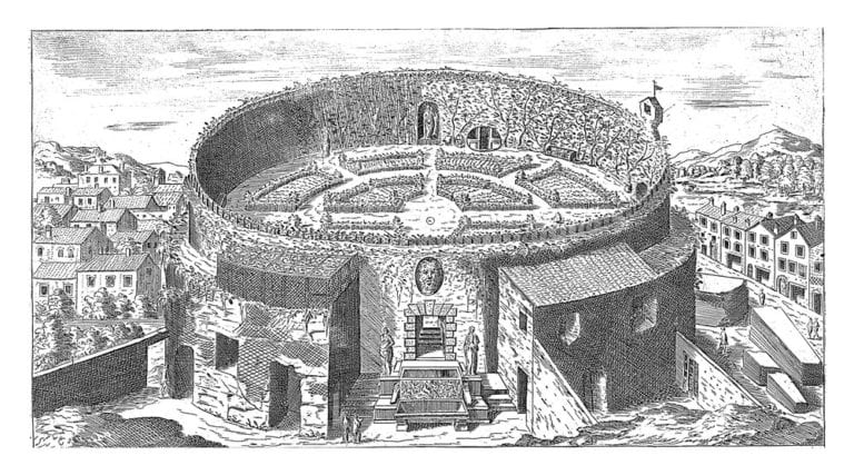 mausoleum as a theater